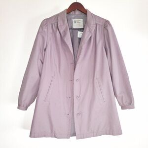 London Fog Lavender Vintage Trench Coat (NWT)